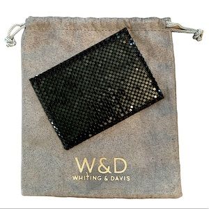 NWT Whiting and Davis Mesh Card Holder